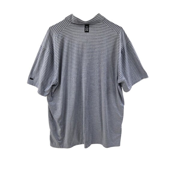 Nike Dri-Fit Men's Polo Shirt Pullover Moisture Wicking Stripes Sz XL Athletic - Picture 4 of 6